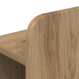 Bed Frame with Storage and Headboard Artisan Oak 90 x 200 cm 3445815