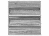 Magazine Rack Grey Sonoma 70 x 41 x 96 cm Engineered Wood 899540