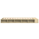 Bed Frame without Mattress Sonoma Oak 90x200 cm 3280519