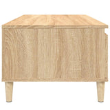 ZNTS Coffee Table Sonoma Oak 90x50x36.5 cm Engineered Wood 821111