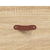 Highboard Sonoma Oak 69.5x34x180 cm Engineered Wood 3195822