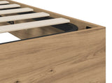 Ottoman Bed Frame Artisan Oak 80.5 x 200 cm Engineered Wood 3409268