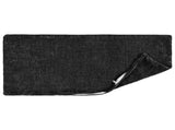 Cushion with Pillow HEERLEN 12 pcs Anthracite Chenille Fabric 925773