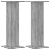 Plant Stands 2 pcs Grey Sonoma 30x30x80 cm Engineered Wood 3307869