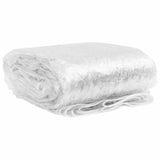 Clear Tarpaulin with Eyelets 1x10 m PVC 4018589