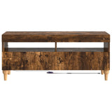 LED TV Cabinet Smoked Oak Engineered Wood 896330