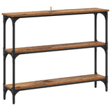 Console Table Old wood 100 x 22.5 x 75 cm Engineered Wood 883503