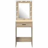 Dressing Table Sonoma Oak 50 x 41 x 135 cm Engineered Wood 865039