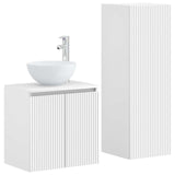 Bathroom Furniture Set 2 pcs White 33 x 34.5 x 100 cm 3406113