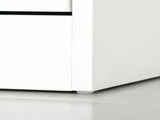 Shoe Cabinet with 4 Flip Drawers Wood Tipping Bucket Narrow Storage Cupboard with Adjustable Shelf T3398P341456