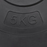 Weight Plates 6 pcs 30 kg Cement 93599