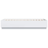 Bed Frame without Mattress White 100x200 cm 3209716