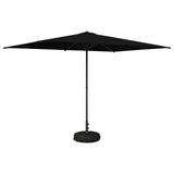 Garden Parasol with Base 200 x 300 cm Polyester Rectangular 42036209