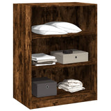 Wardrobe Smoked Oak 77x48x102 cm Engineered Wood 840825
