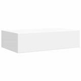 Wall-mounted Drawer Shelves 2 pcs White 40x23.5x10 cm MDF 330242
