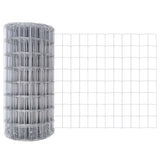 Welded Wire Fence with Concrete Base 25 x 0.4 m 3351059
