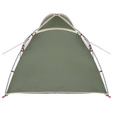 Cabin Tent with Roof Green 370 x 230 x 185 cm Taffeta 42000990