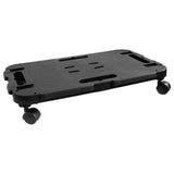 Transport Trolleys 3 pcs Black Polypropylene 200 kg 3157512