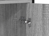 Book Cabinet Grey Sonoma 40 x 24 x 161 cm Engineered Wood 883853
