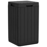 Outdoor Garbage Bin Anthracite 38x38x65 cm PP 364224