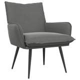 Armchair Dark Grey Velvet 42047724