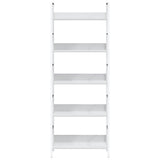 5-Layer Book Shelf White 60x27.6x158.5 cm Engineered Wood 288228