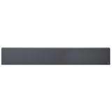 Garden Cover Profile 10 pcs 100 x 5 x 15 cm Steel Anthracite 8012939