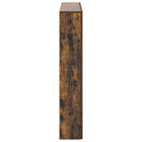 Fireplace Surround Smoked Oak 102 x 18 x 100.5 cm 8006602