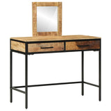 Dressing Table Brown 100 x 40 x 120 cm Solid Mango wood 374093