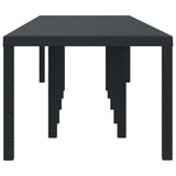 Garden Table Anthracite 350 x 100 x 74 cm Poly Rattan 3378524