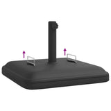 Parasol Base with Handles for 38 / 48 mm Poles 27 kg Square 4007987