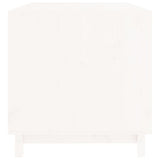 Dog House White 100x70x72 cm Solid Wood Pine 822492