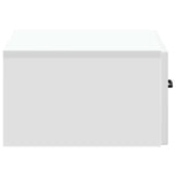 Wall-Mounted Bedside Cabinet 2 pcs White 49 x 34.5 x 20 cm 899296