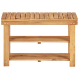45930 Shoe Rack 70x32x46 cm Solid Acacia Wood