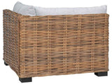 Corner Sofa with Cushions GENDT Natural Rattan Natural 42034382