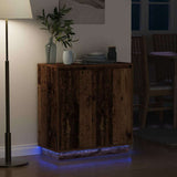 LED Sideboard for Old Wood 71 x 34.5 x 75 cm Engineered Wood 869648