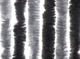 Fly Curtain Grey and Black 118x220 cm Chenille 4004881