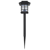 Outdoor Solar Lamp LED Light 12 pcs Spike 8.6 x 8.6 x 38 cm 41161