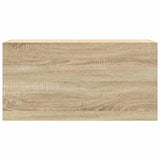 Bathroom Wall Cabinet Sonoma Oak 80x25x40 cm Engineered Wood 860087