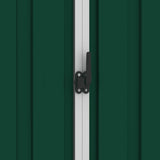Garden Shed Green 205x129x183 cm Galvanised Steel 46297