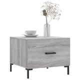 Coffee Tables 2 pcs Grey Sonoma 50x50x40 cm Engineered Wood 829409