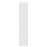 Book Cabinet White 132x29x141.5 cm Engineered Wood 3310307