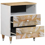 Bedside Cabinet 50x33x60 cm Solid Wood Mango 4018674