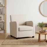 Armchair Cream Chenille 42043441