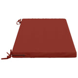 2-Piece Bench Cushions SOEST 2 pcs 100% Polyester Red 949329