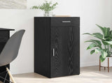 Storage Cabinet Black Oak 40 x 42.5 x 93 cm Engineered Wood 883140