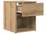 Bed Cabinet 2 pcs Artisan Oak 29 x 31.5 x 49 cm Engineered Wood 8001112