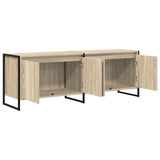 TV Cabinet Sonoma 140 x 36 x 49.5 cm Engineered Wood 886511
