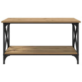 Coffee Table Artisan oak 80 x 45 x 45.5 cm Engineered wood 875732