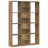 Room Divider/Book Cabinet Artisan Oak 100x24x140 cm Engineered Wood 855843